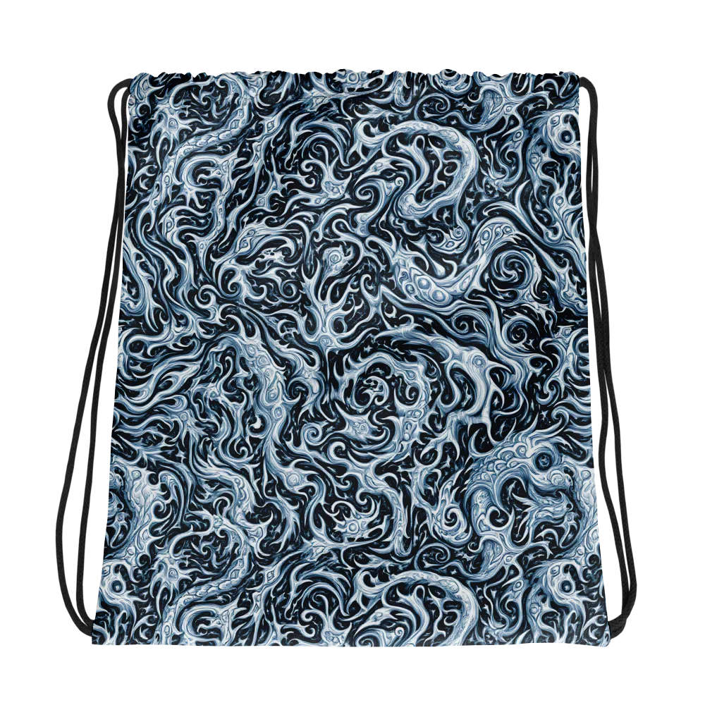 Midnight Arabesque on Drawstring Bag — Photo