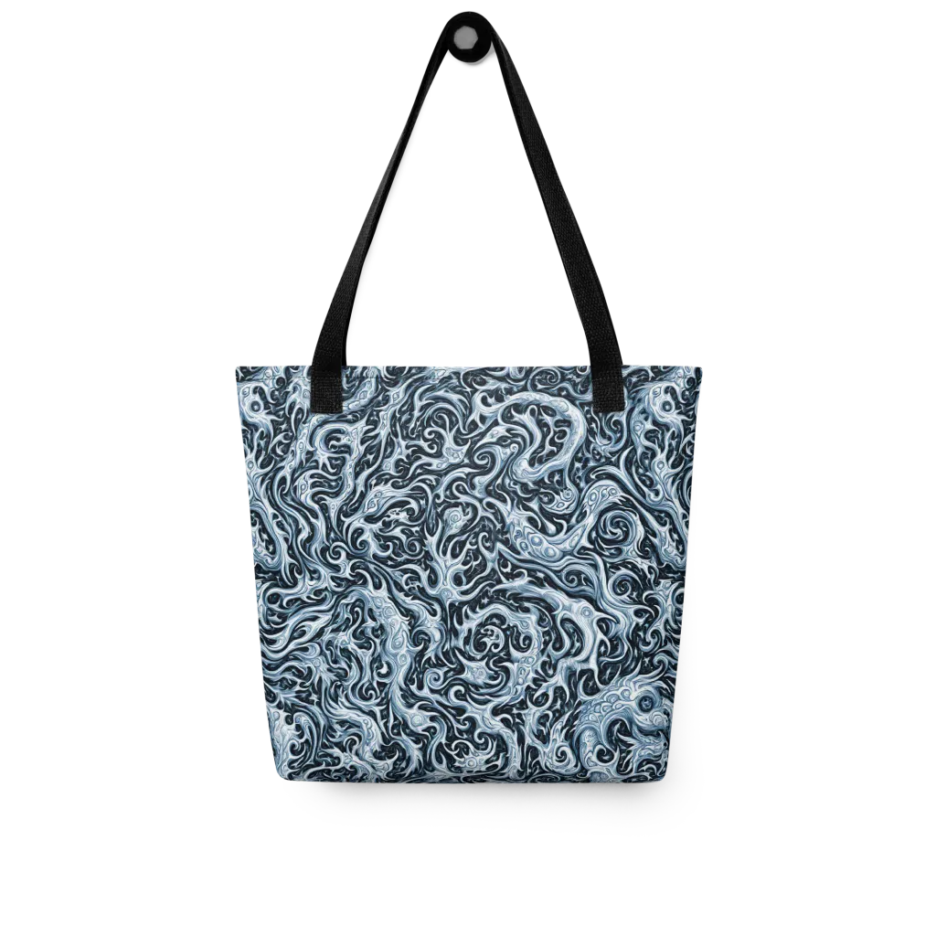 Midnight Arabesque on Tote Bag — Front