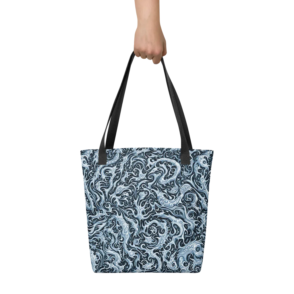 Midnight Arabesque on Tote Bag — Front