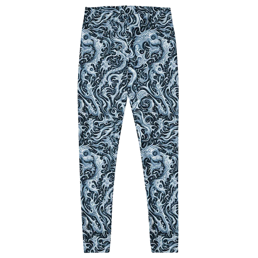 Midnight Arabesque on Leggings — Front