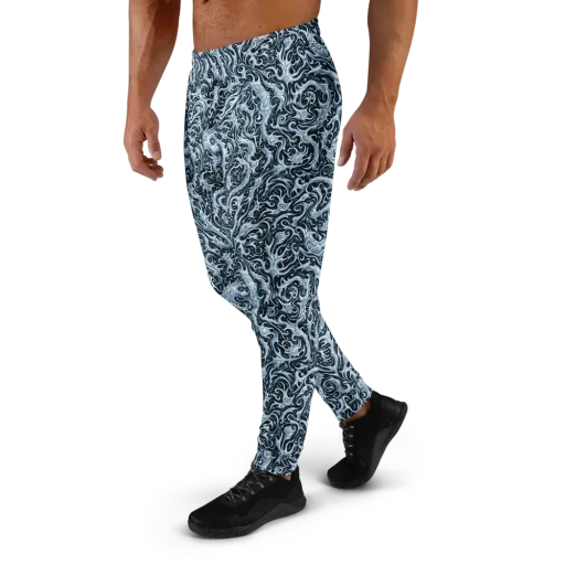 Midnight Arabesque on a Men's Joggers