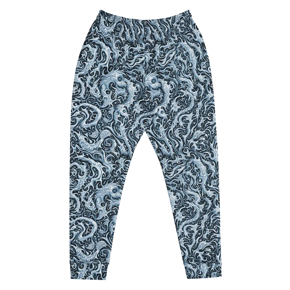 Midnight Arabesque on Men's Joggers — Front