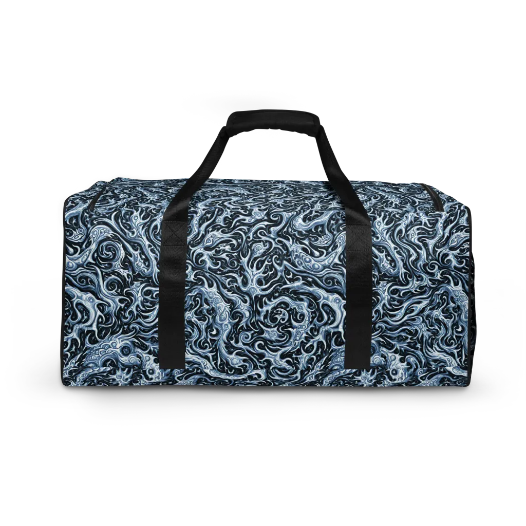 Midnight Arabesque on Duffle Bag — Back