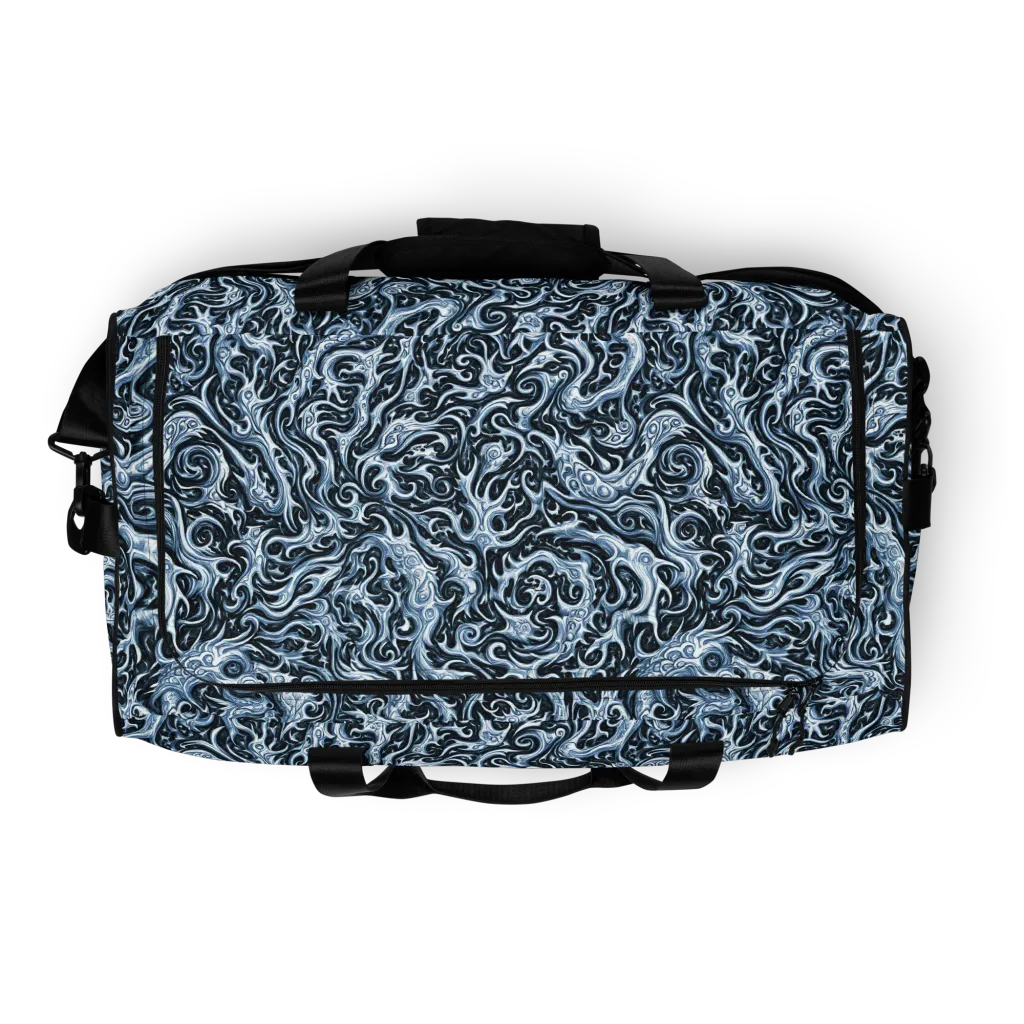 Midnight Arabesque on Duffle Bag — Top