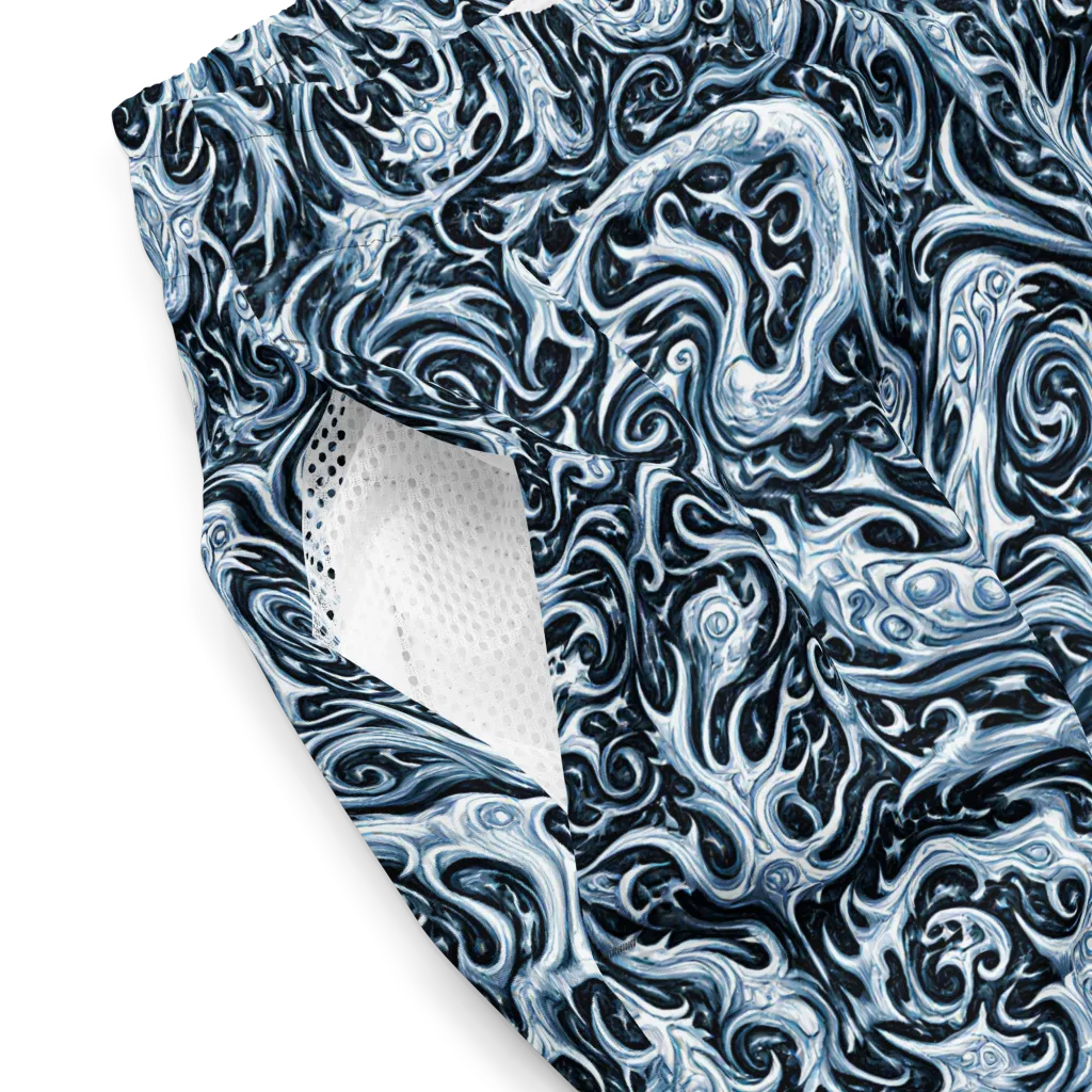 Midnight Arabesque on Swim Trunks — Product details 2