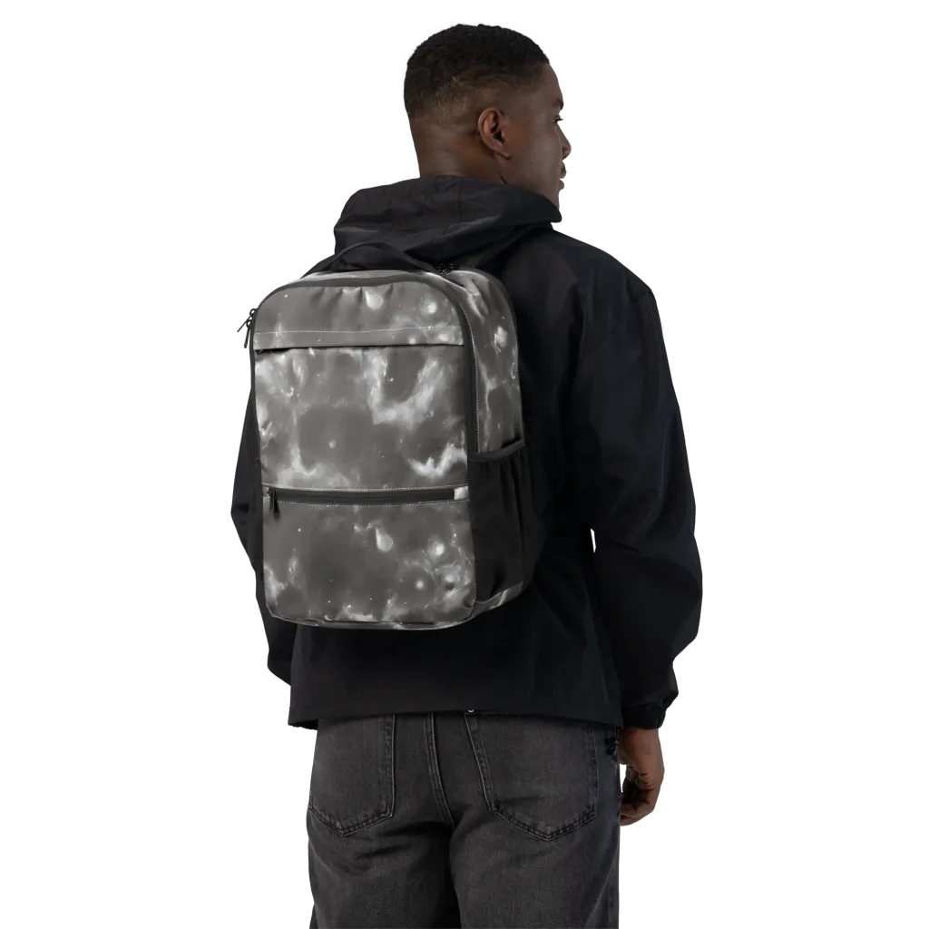 Moonlit Vapor on Utility Backpack — Back