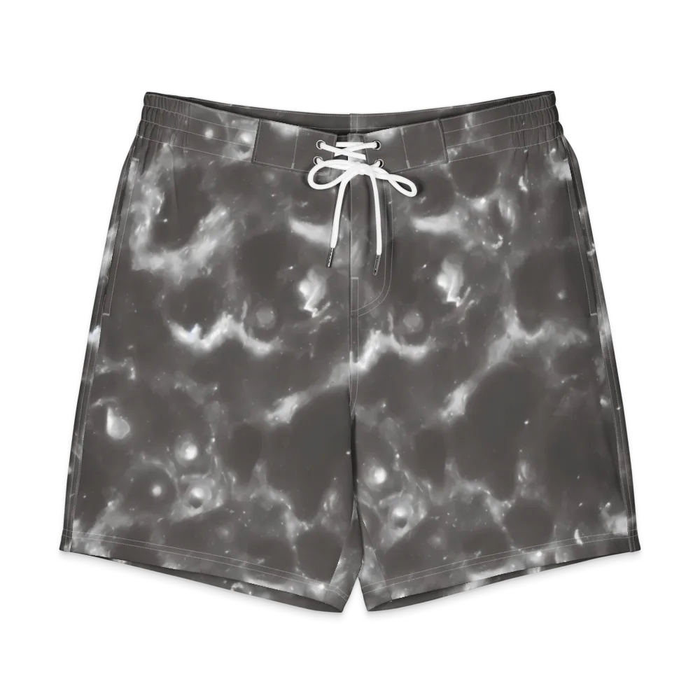 Moonlit Vapor on Men's Board Shorts — Front