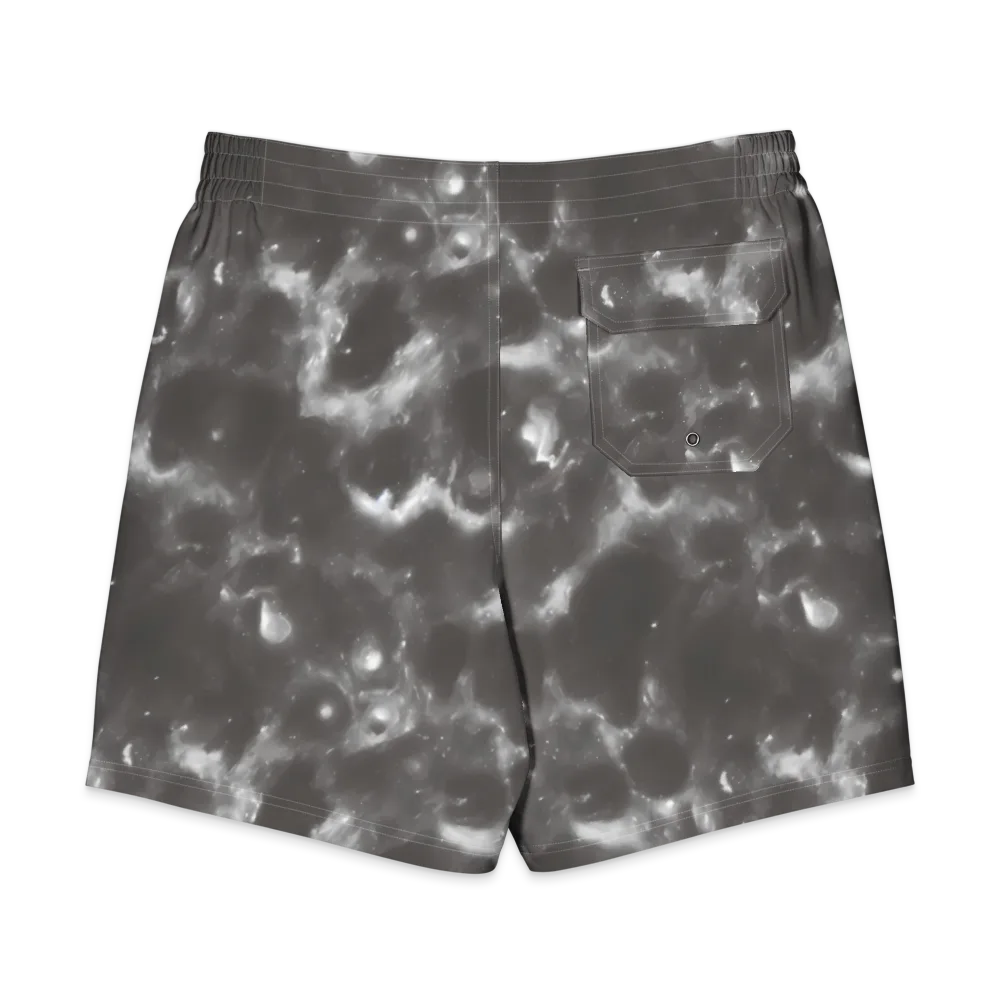 Moonlit Vapor on Men's Board Shorts — Back