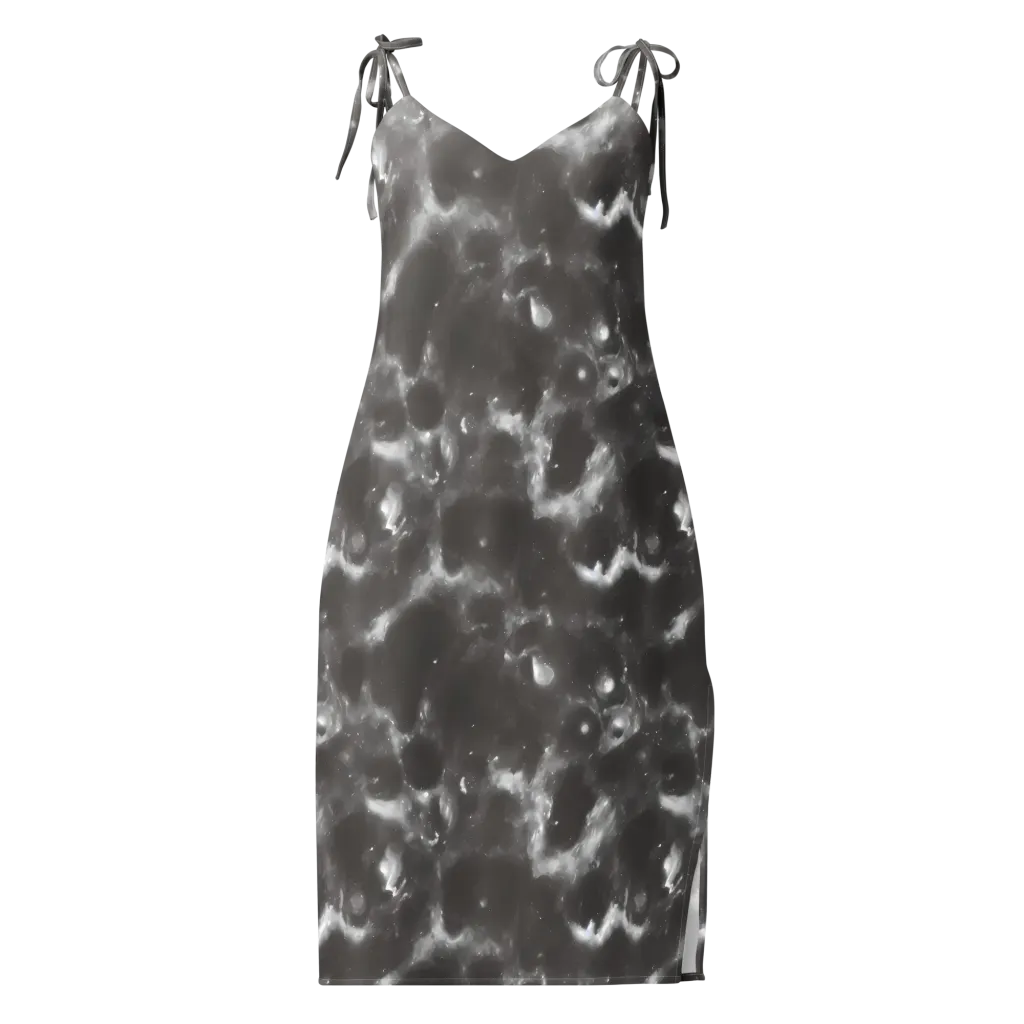 Moonlit Vapor on Slip Dress — Front
