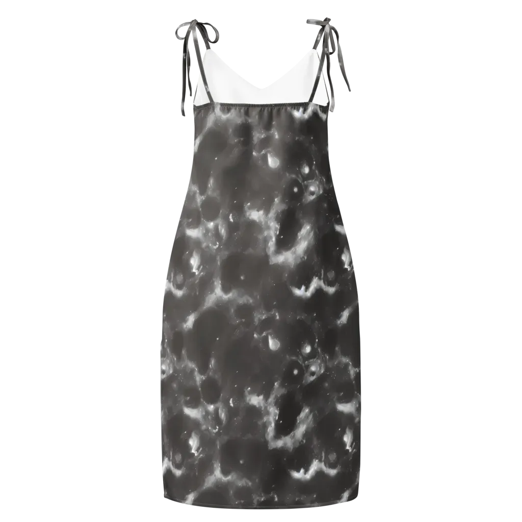 Moonlit Vapor on Slip Dress — Back