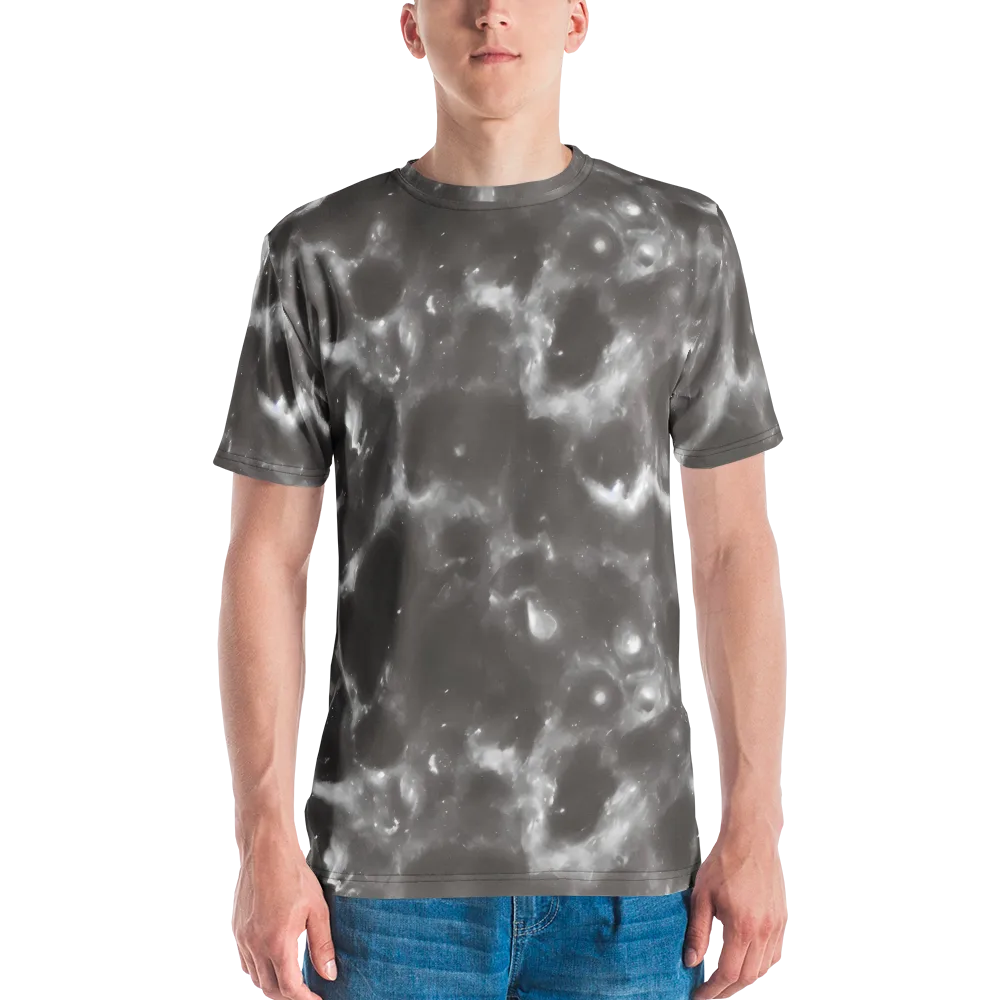 Moonlit Vapor on Men's Crew Neck T-Shirt — Front