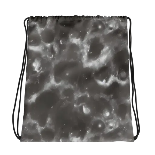 Moonlit Vapor on a Drawstring Bag