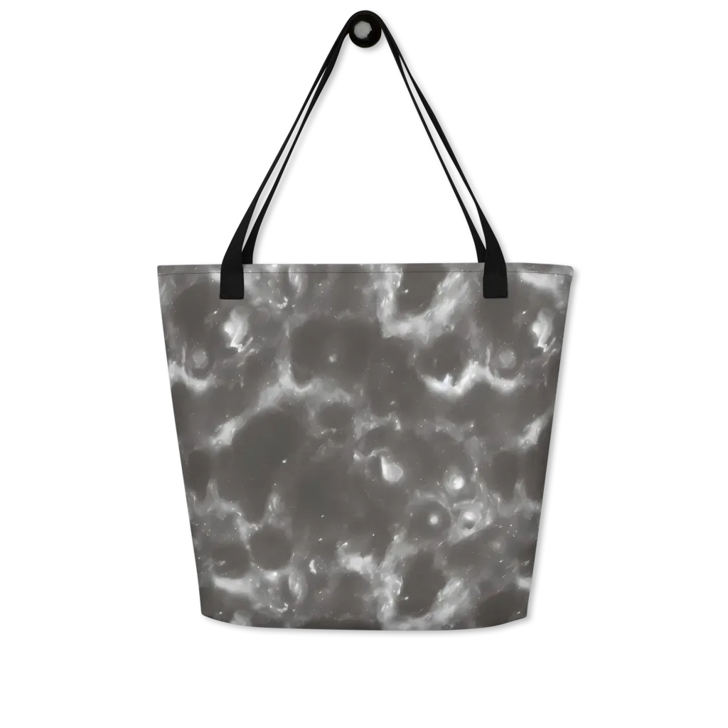 Moonlit Vapor on Large Tote Bag W/ Pocket — Front