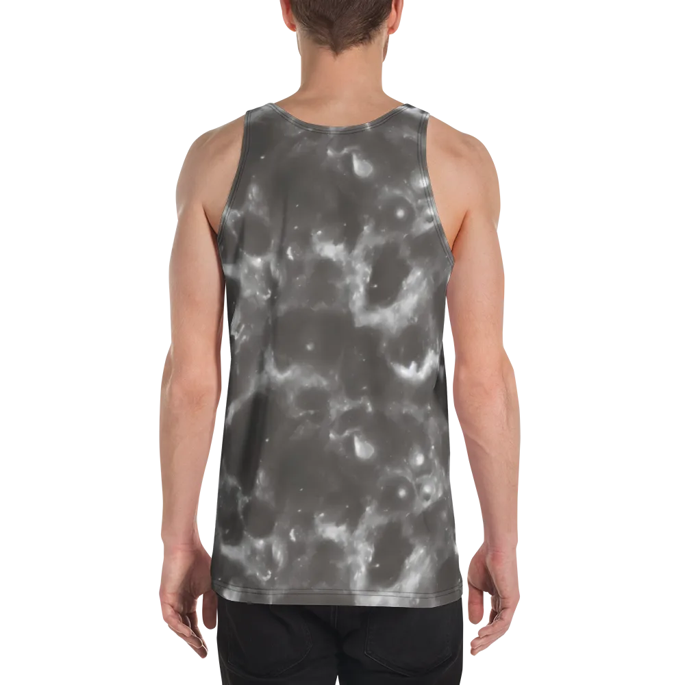 Moonlit Vapor on Men's Tank Top — Back