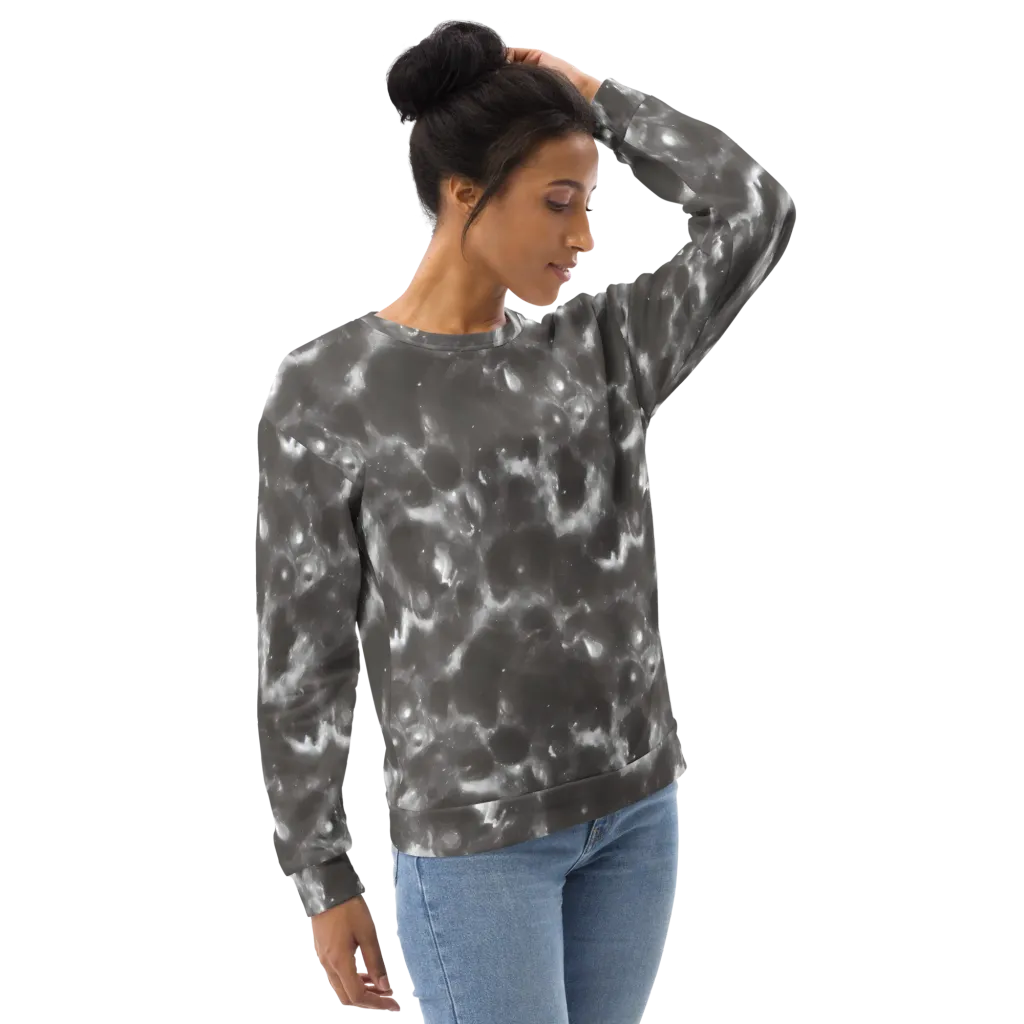 Moonlit Vapor on Sweatshirt — Right Front
