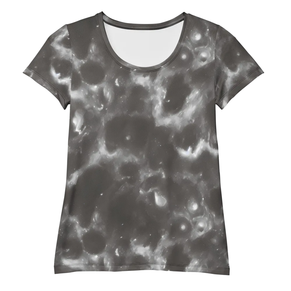 Moonlit Vapor on Women's Athletic T-Shirt — Front
