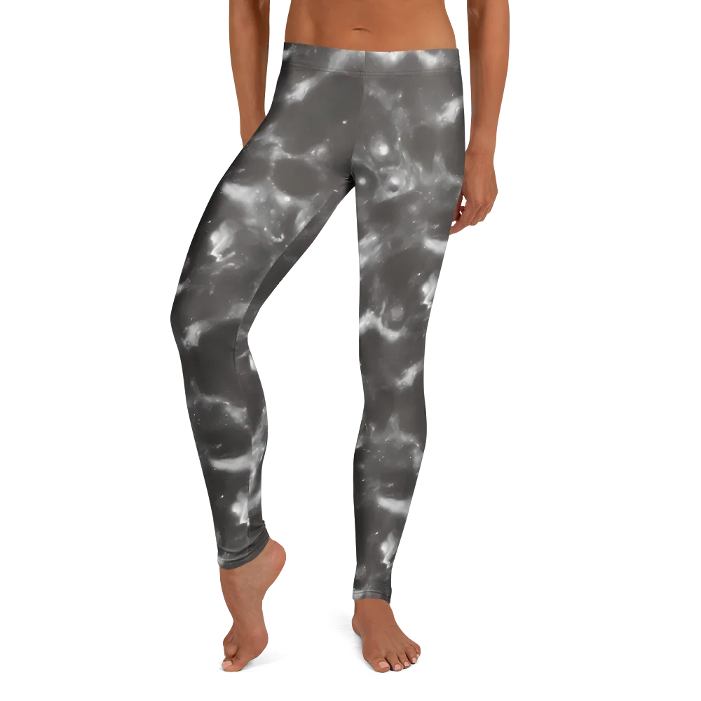 Moonlit Vapor on Leggings — Front