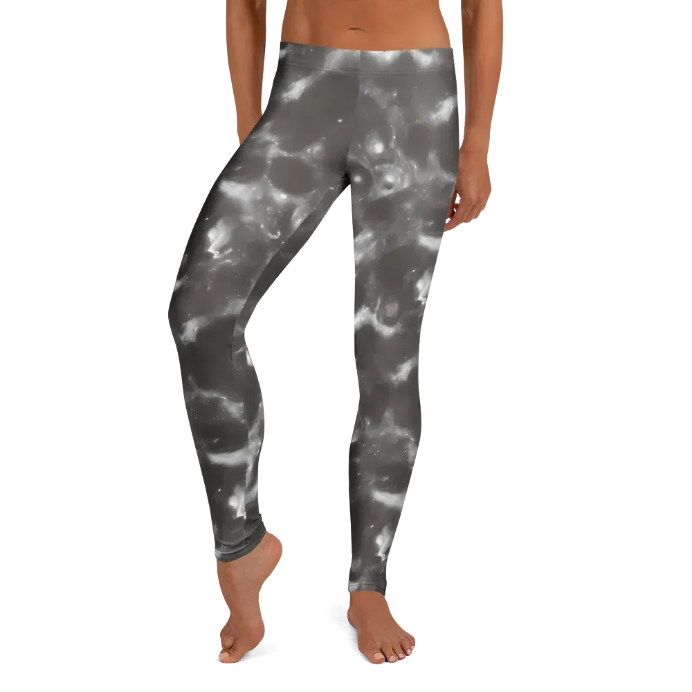 Moonlit Vapor on Leggings — Front