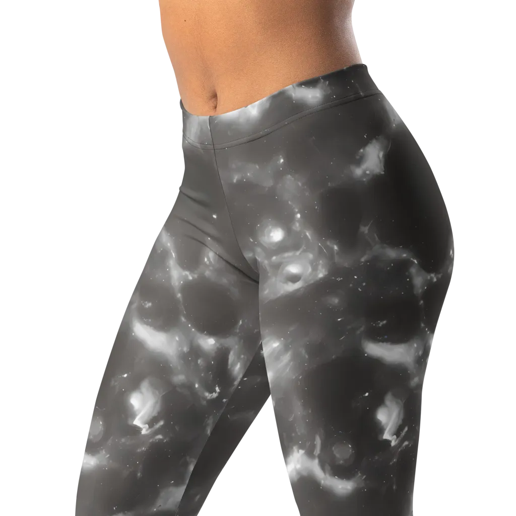Moonlit Vapor on Leggings — Left Front