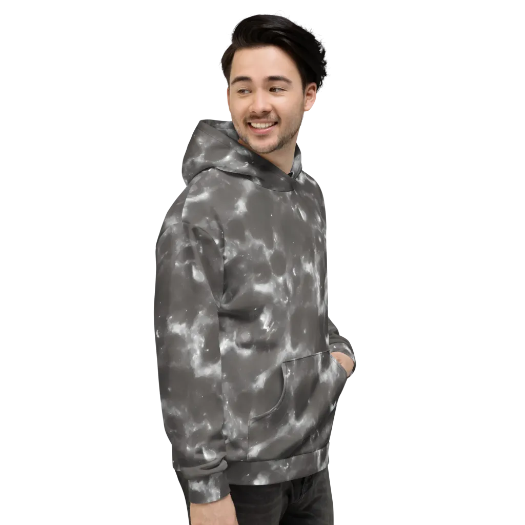 Moonlit Vapor on Hoodie — Right