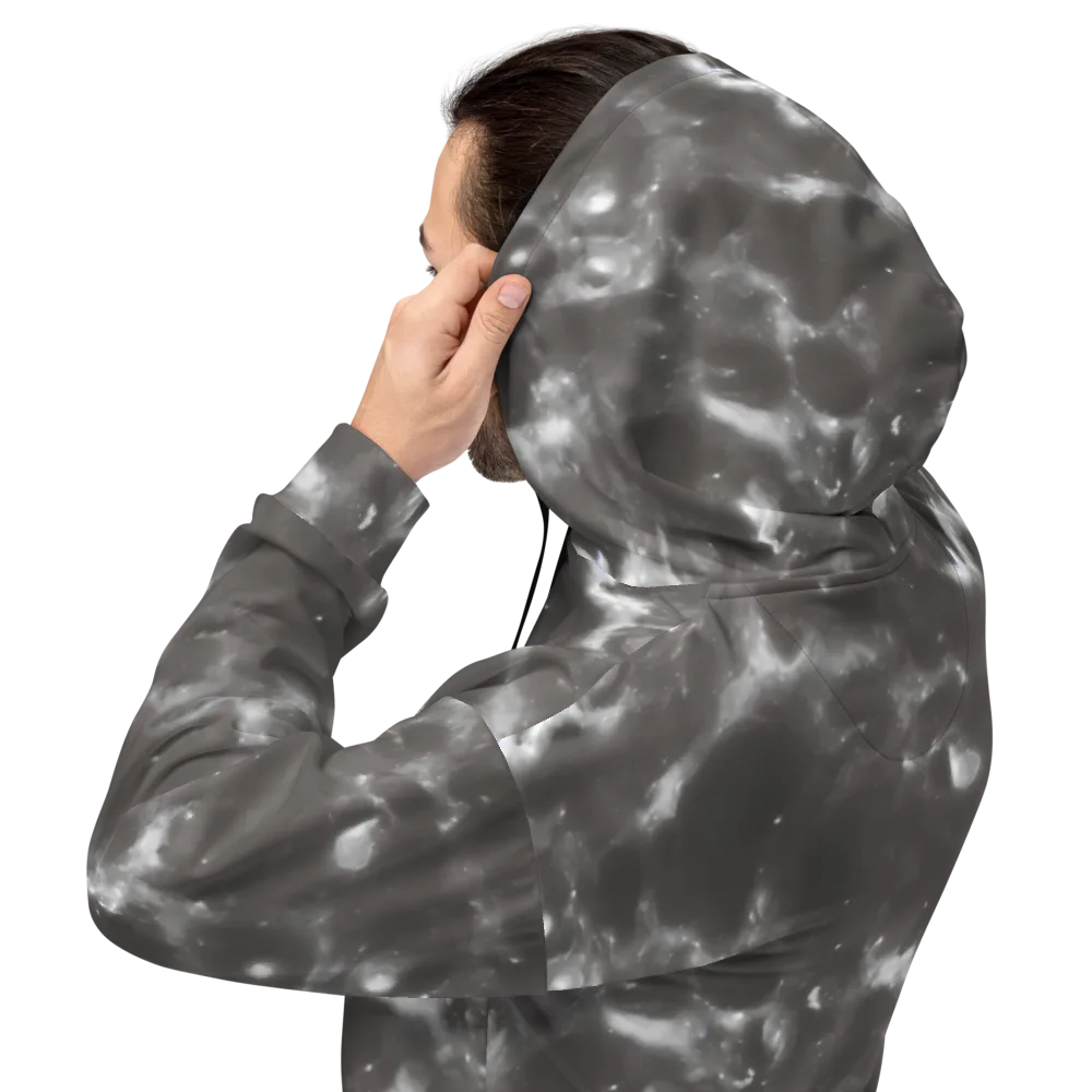 Moonlit Vapor on Hoodie — Back