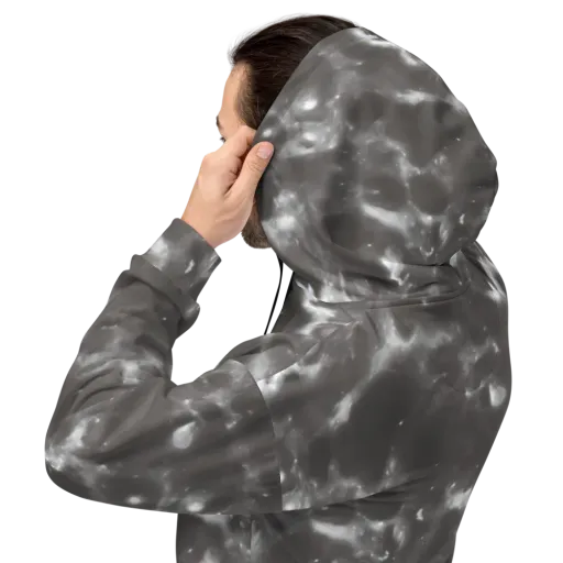Moonlit Vapor on a Hoodie
