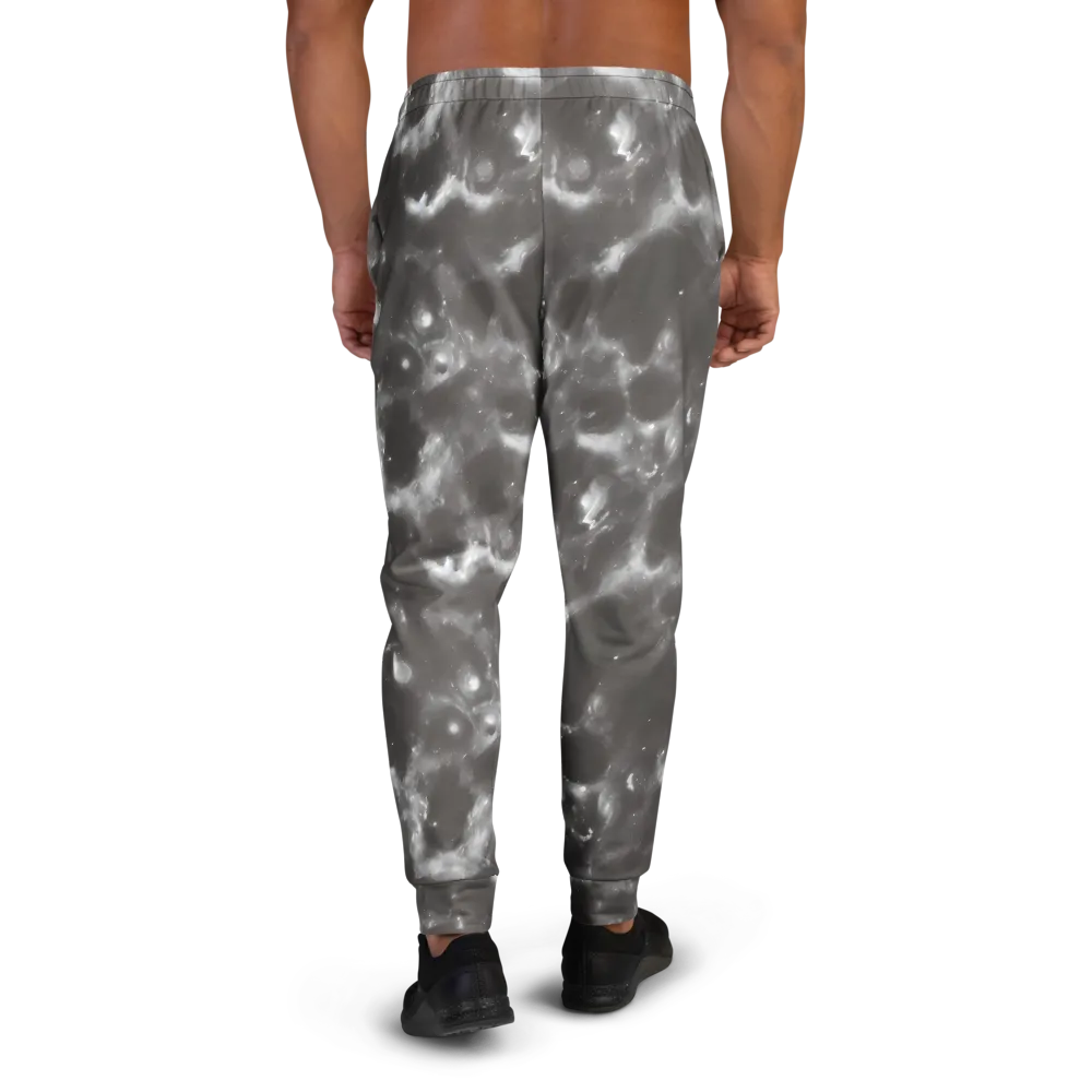 Moonlit Vapor on Men's Joggers — Back