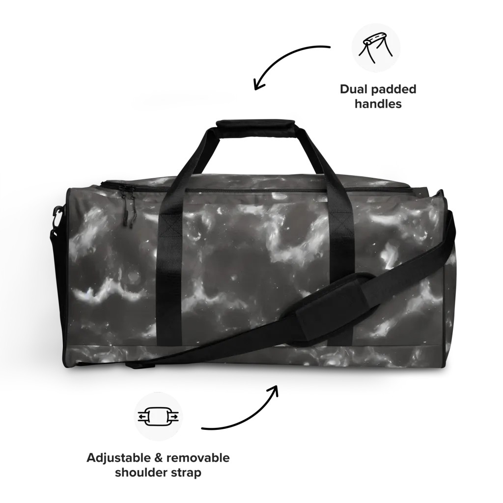 Moonlit Vapor on Duffle Bag — Front