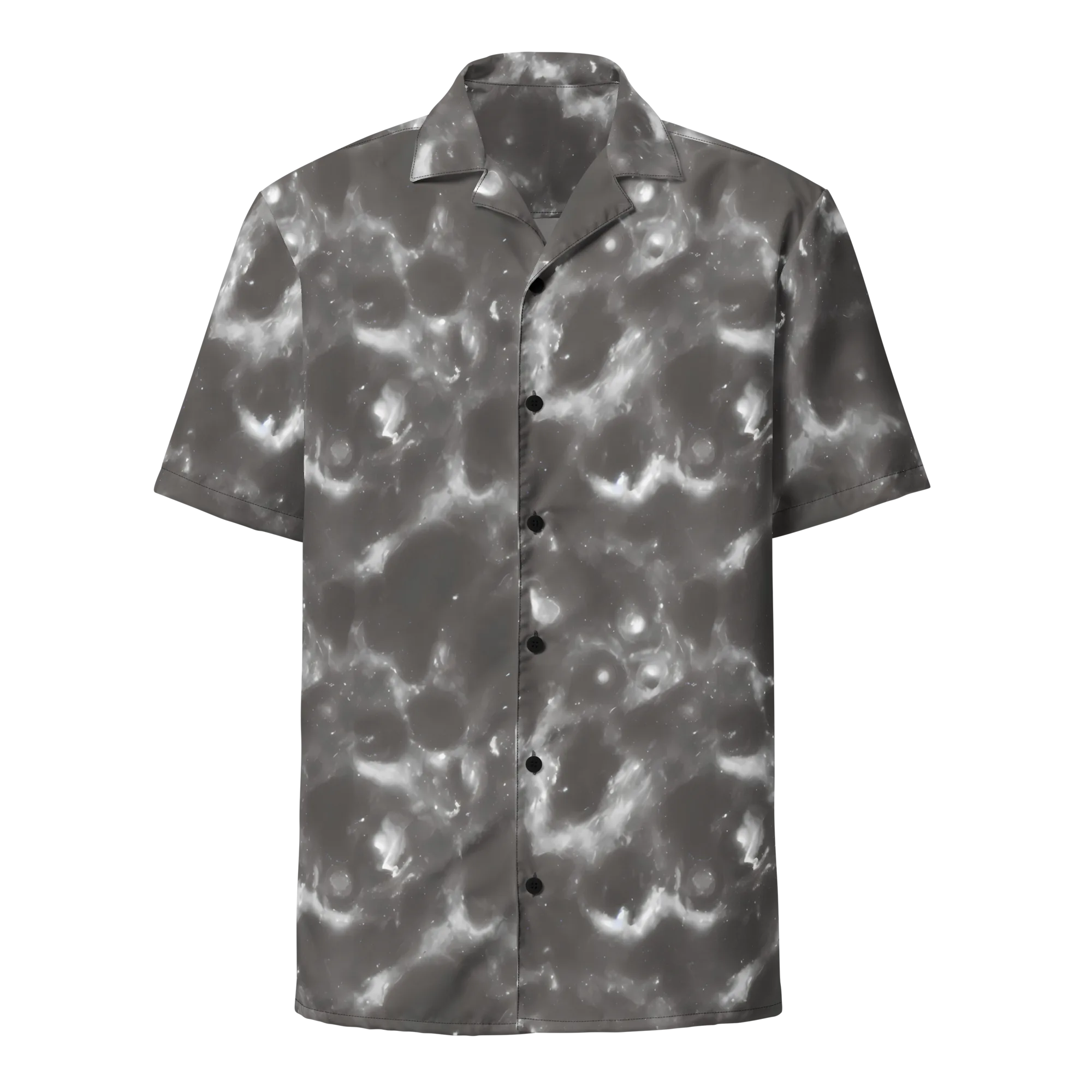 Moonlit Vapor on Button Shirt — Front