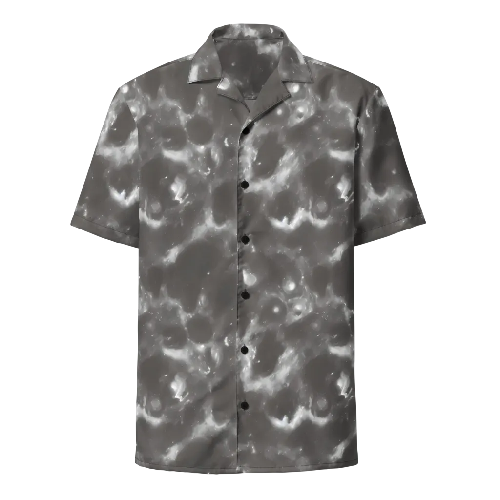 Moonlit Vapor on Button Shirt — Front