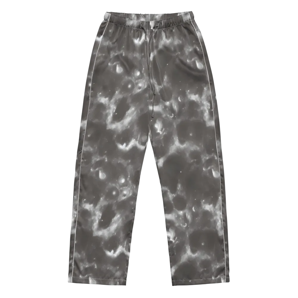 Moonlit Vapor on Women's Pajama Pants — Front