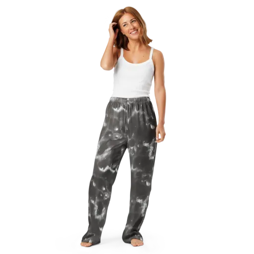 Moonlit Vapor on a Women's Pajama Pants