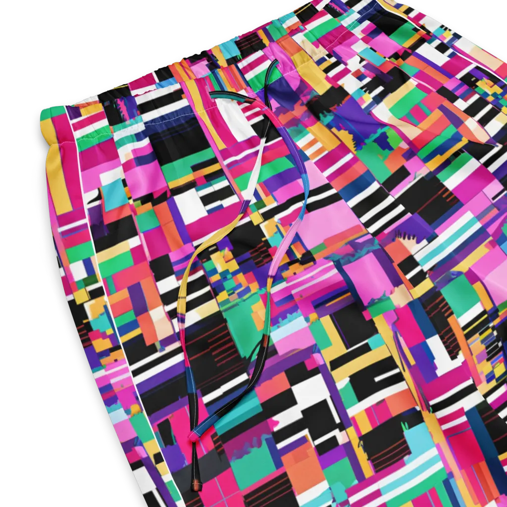 Neon Cityscape on Women's Pajama Pants — Product details
