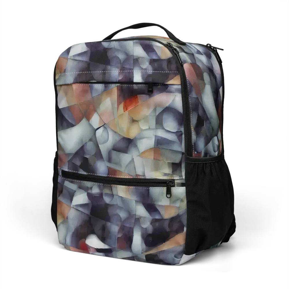 Slate Mosaic on Utility Backpack — Left Front