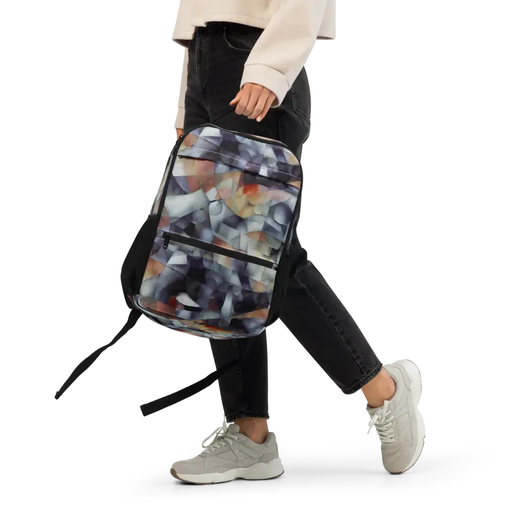 Slate Mosaic on Utility Backpack — Front