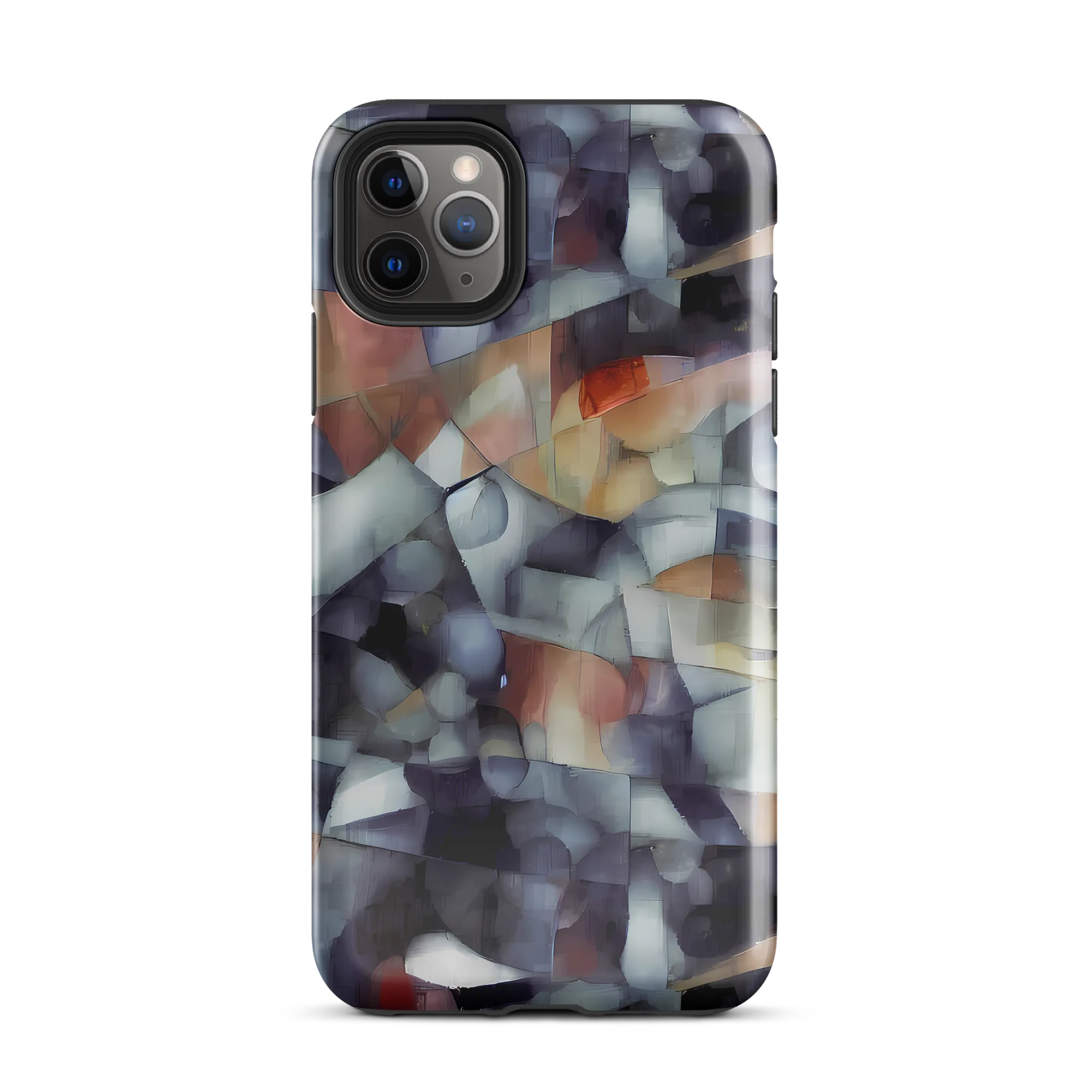 Slate Mosaic on Tough Case for iPhone® — Front