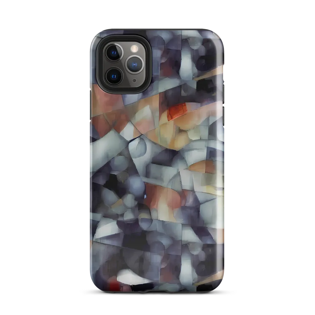 Slate Mosaic on Tough Case for iPhone® — Front