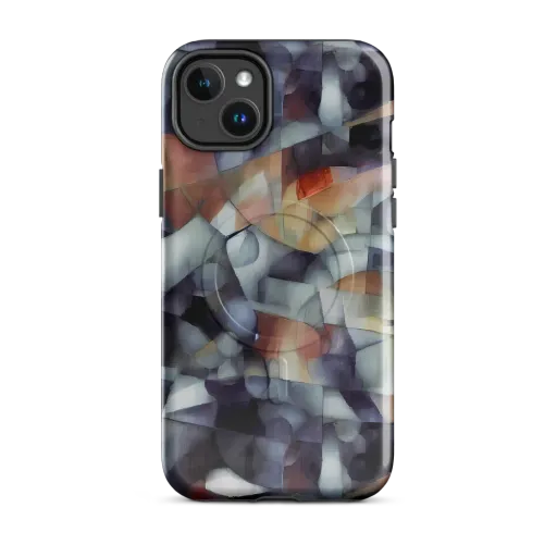 Slate Mosaic on a MagSafe Tough Case for iPhone®