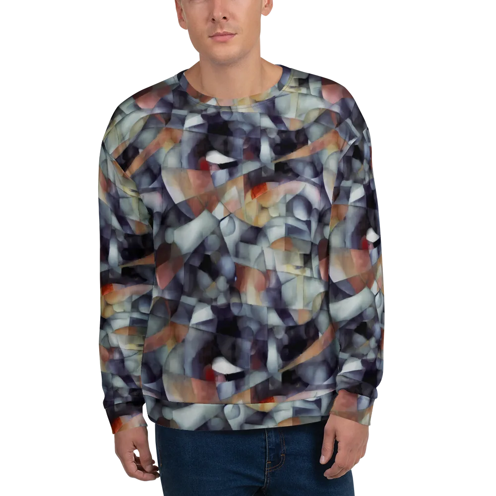 Slate Mosaic on Sweatshirt — Front