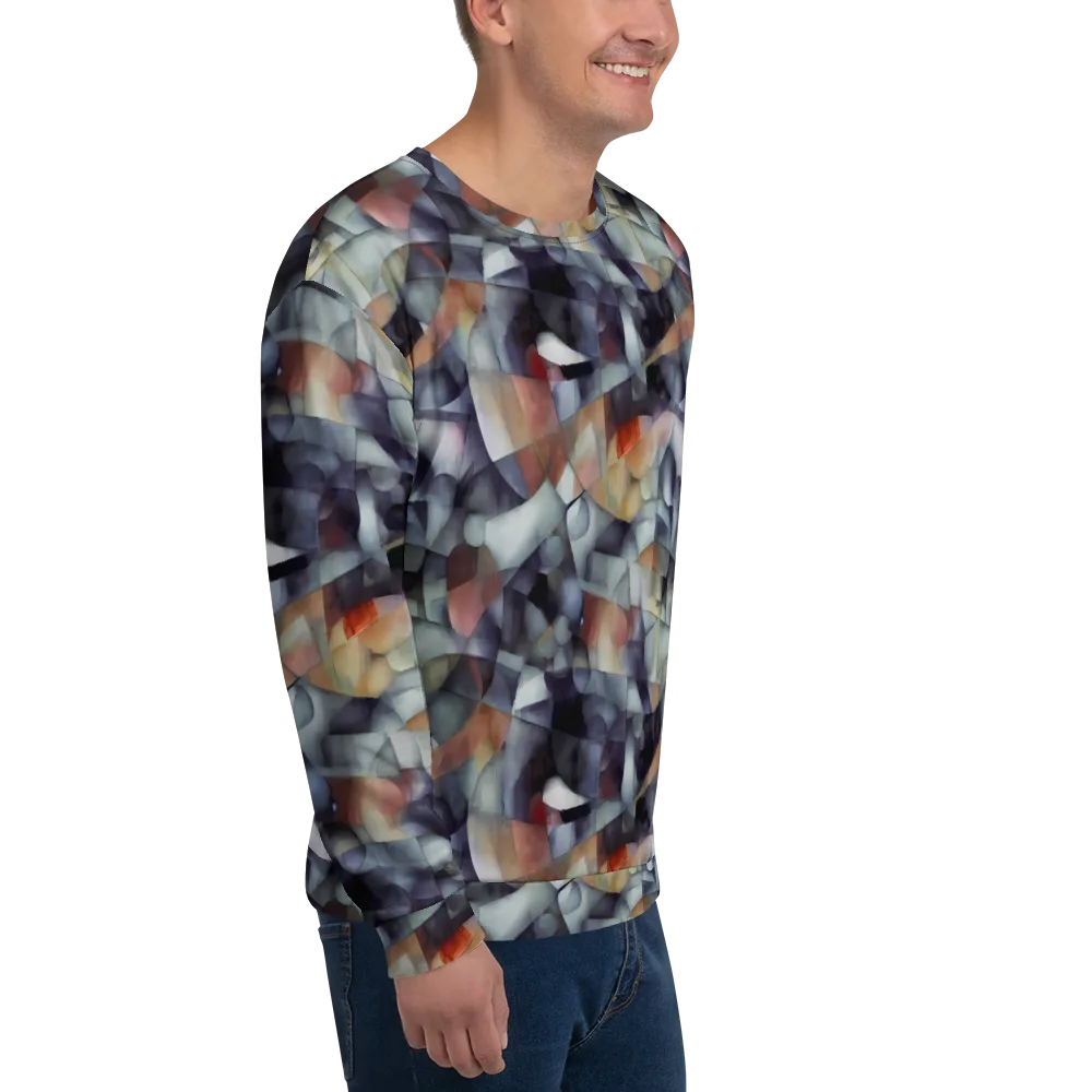 Slate Mosaic on Sweatshirt — Right Front