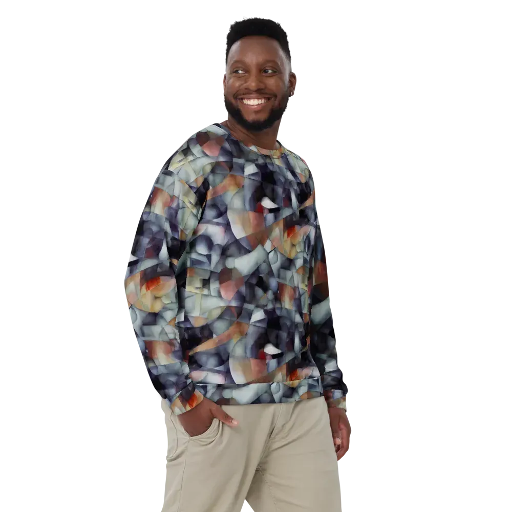Slate Mosaic on Sweatshirt — Front