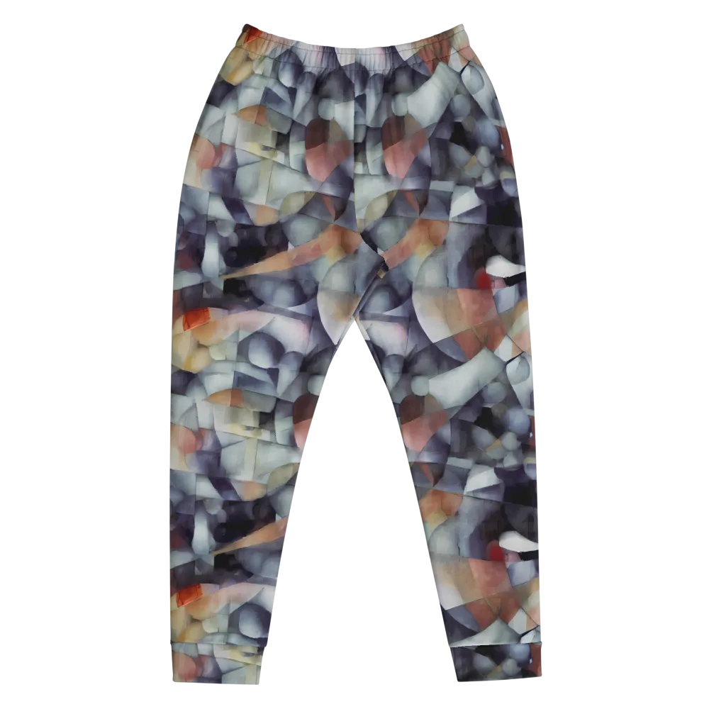 Slate Mosaic on Men's Joggers — Front