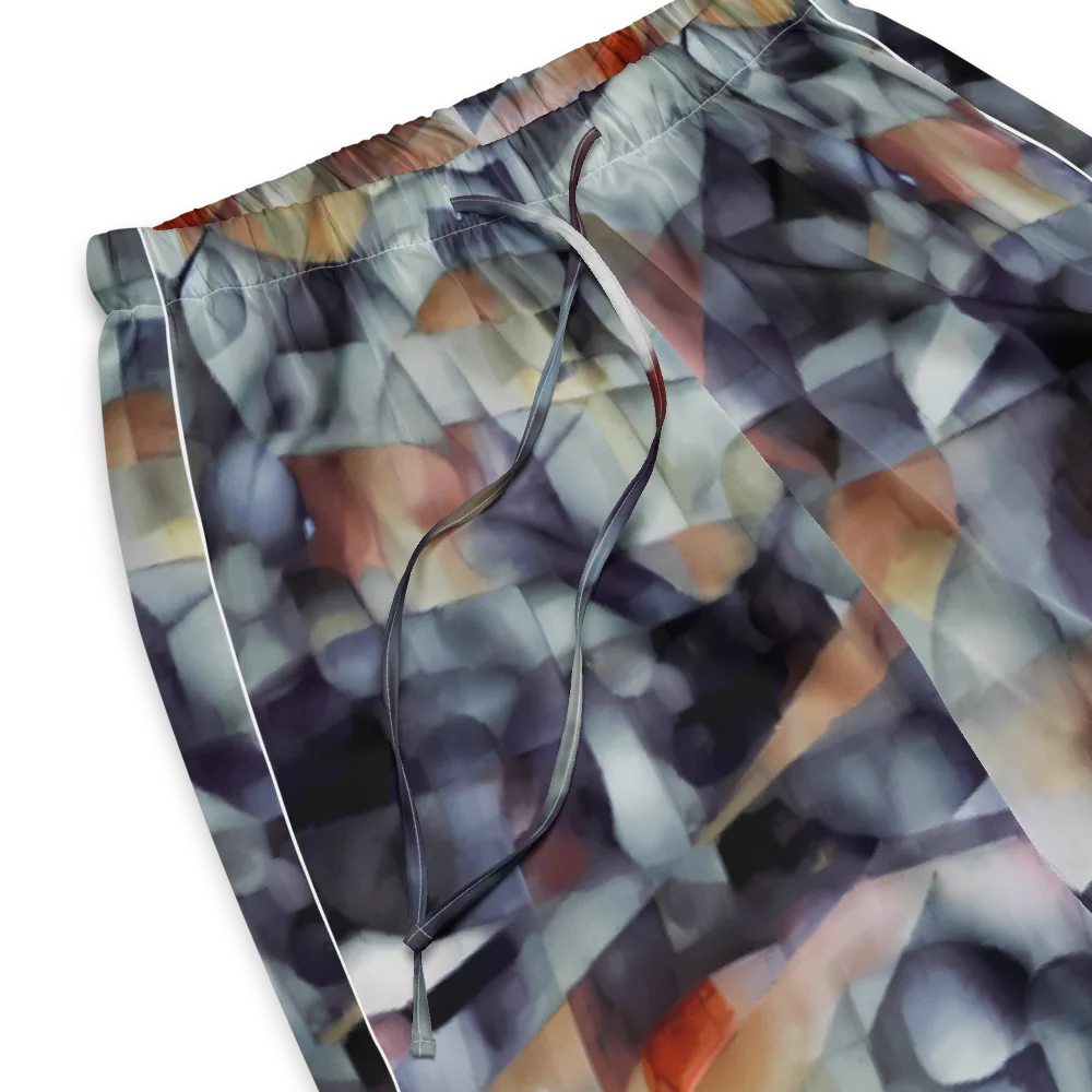 Slate Mosaic on Women's Pajama Pants — Product details
