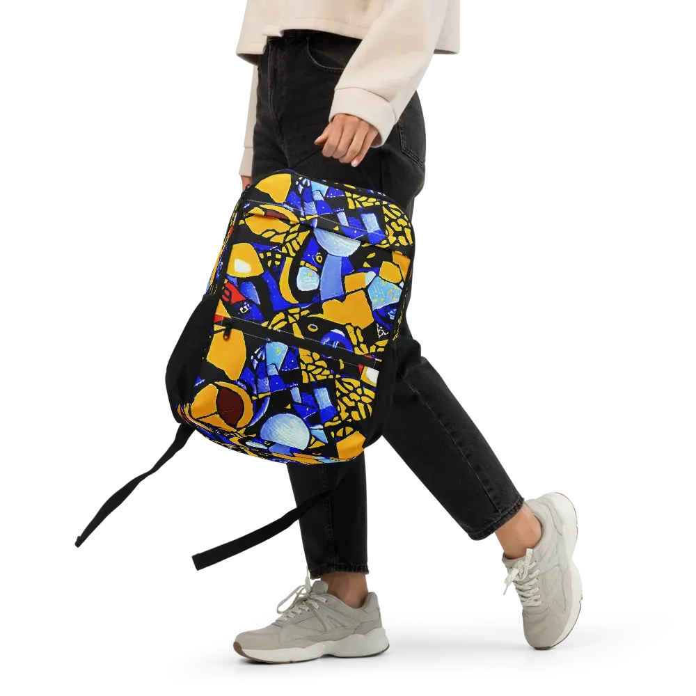 Cosmic Tessellation on Utility Backpack — Front