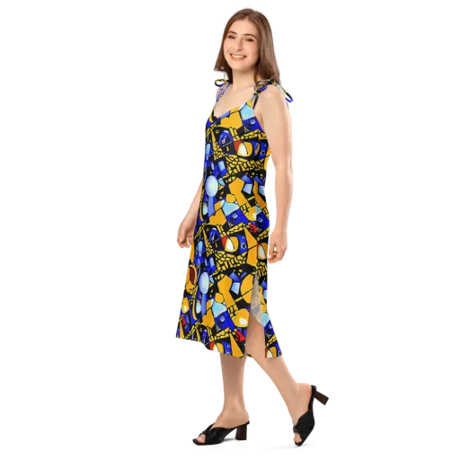 Cosmic Tessellation on a Slip Dress