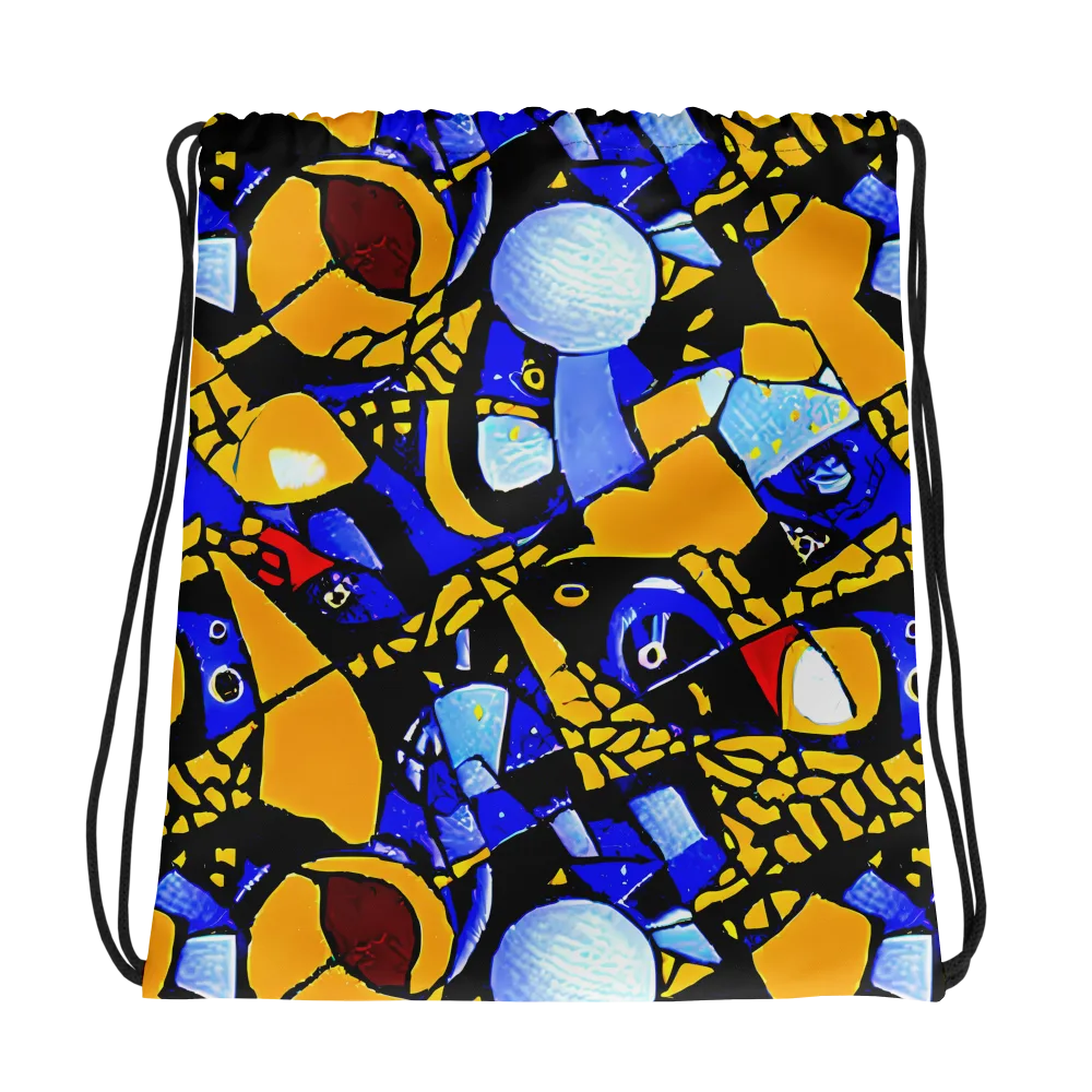 Cosmic Tessellation on Drawstring Bag — Photo