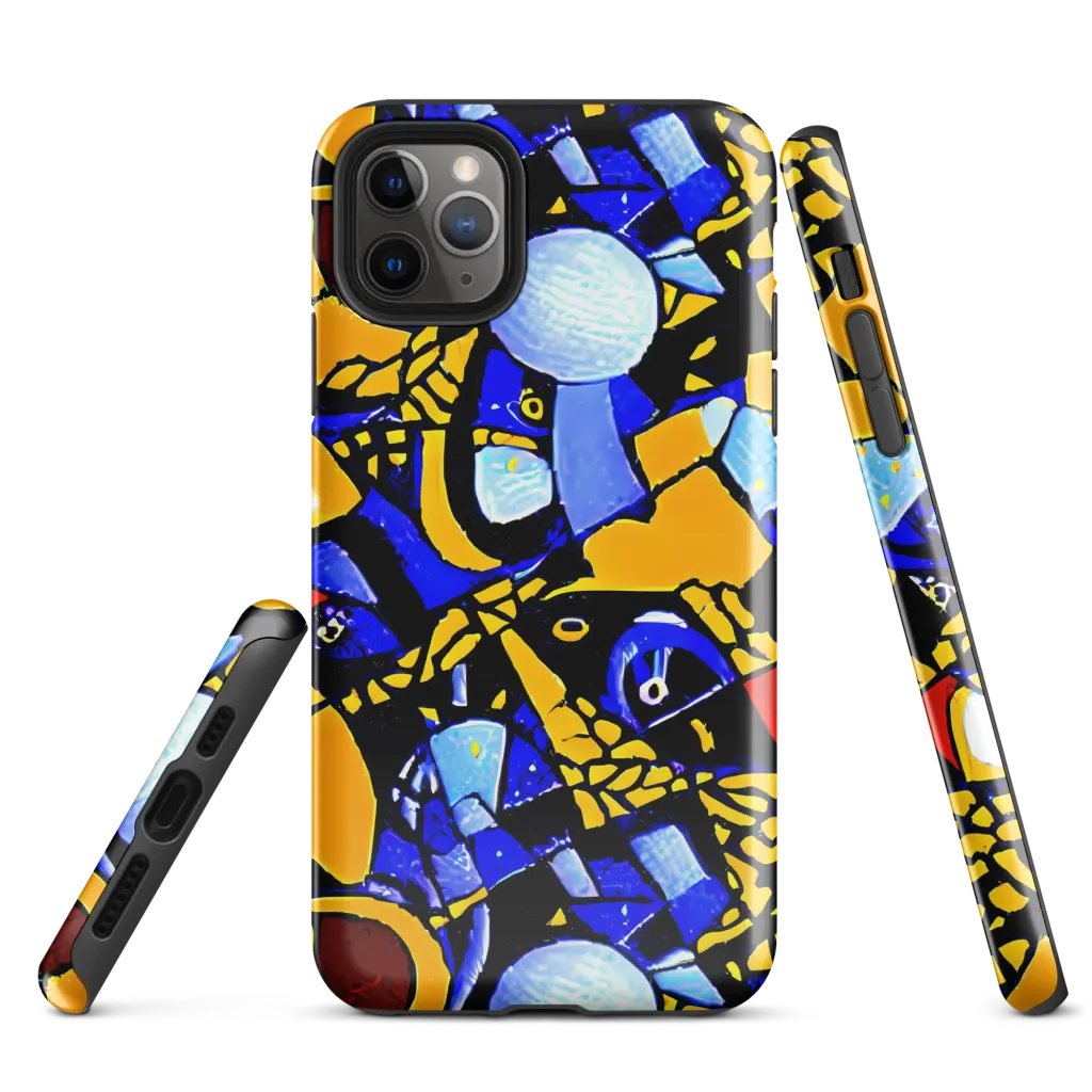 Cosmic Tessellation on Tough Case for iPhone® — Front