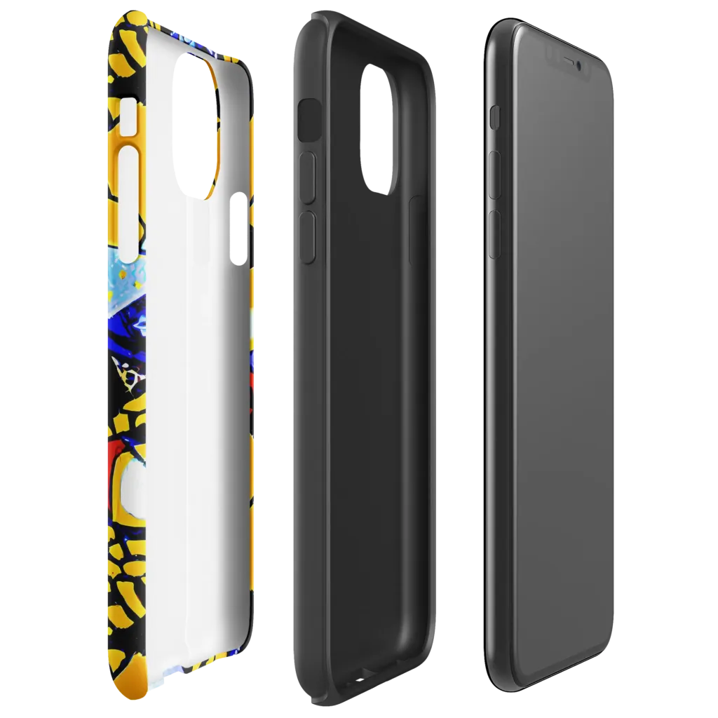 Cosmic Tessellation on Tough Case for iPhone® — Right