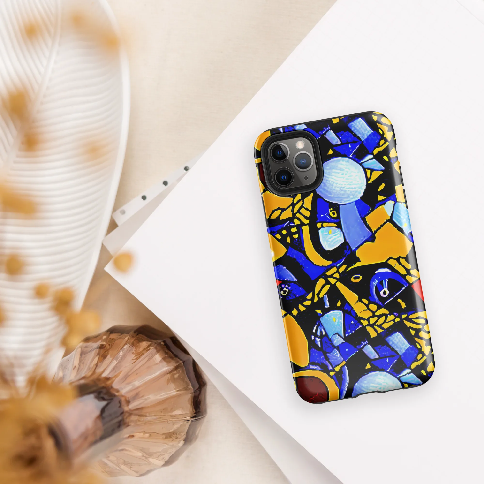 Cosmic Tessellation on Tough Case for iPhone® — Front