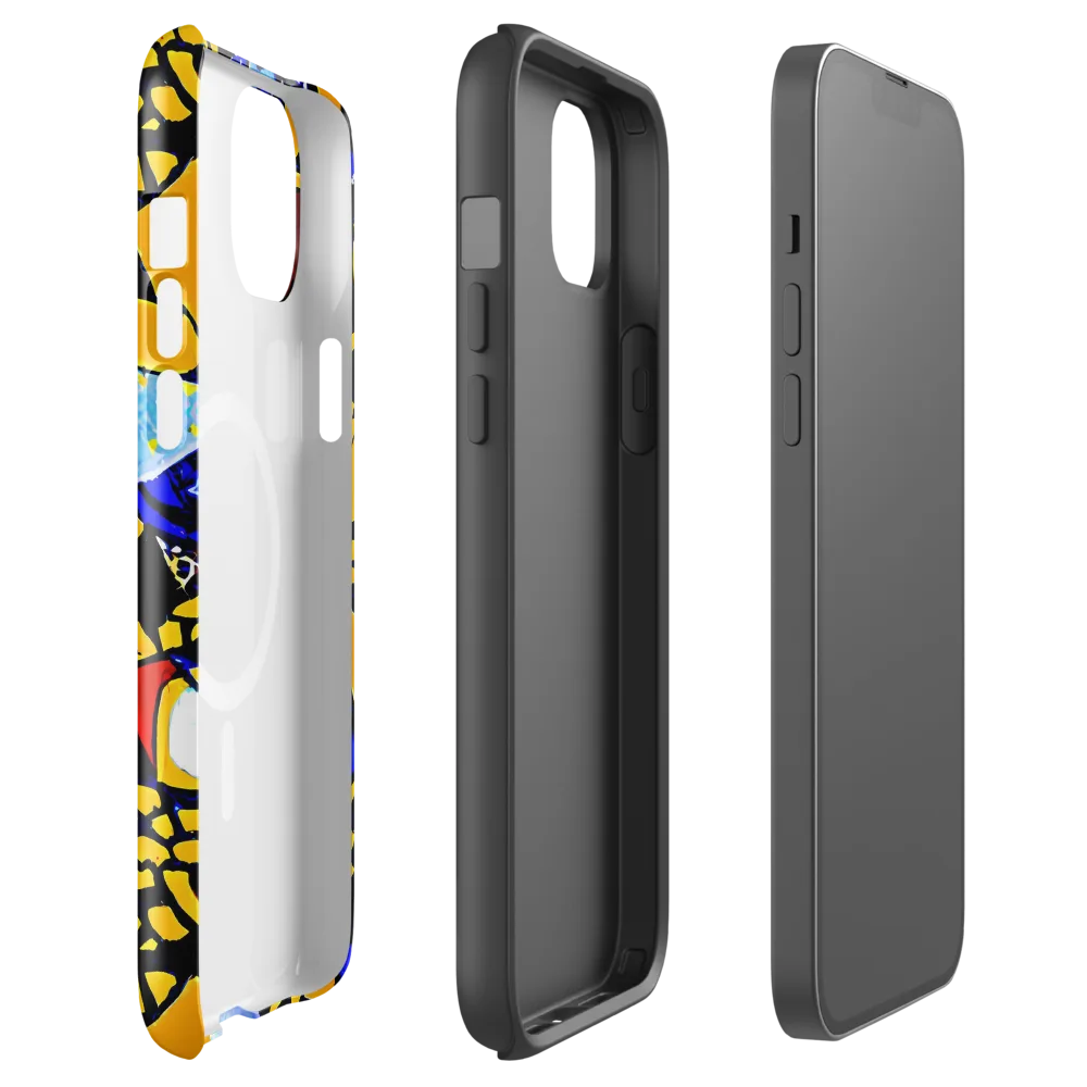 Cosmic Tessellation on MagSafe Tough Case for iPhone® — Front